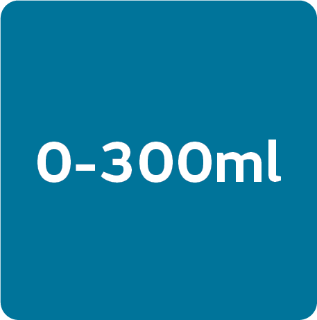 0-300ml